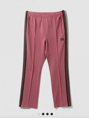 Needles Narrow Track Pant - Pink Smoke, Sz. Medium